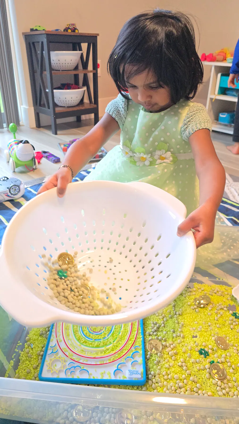 A playful learning moment at Tickle Treetops Academy