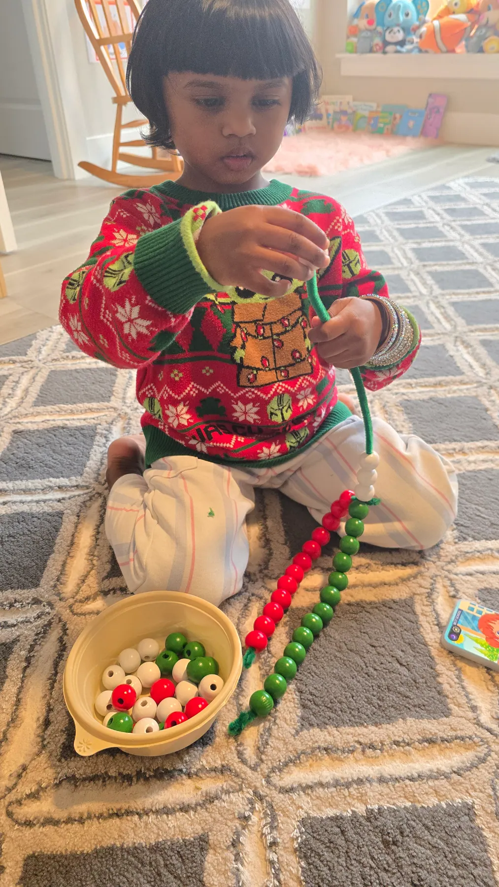 A creative learning moment at Tickle Treetops Academy