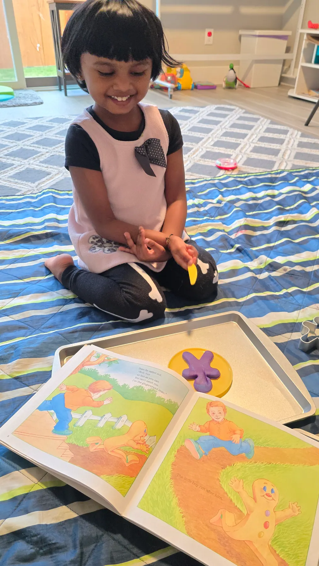 A confidence-building Academy activity at Tickle Treetops Academy