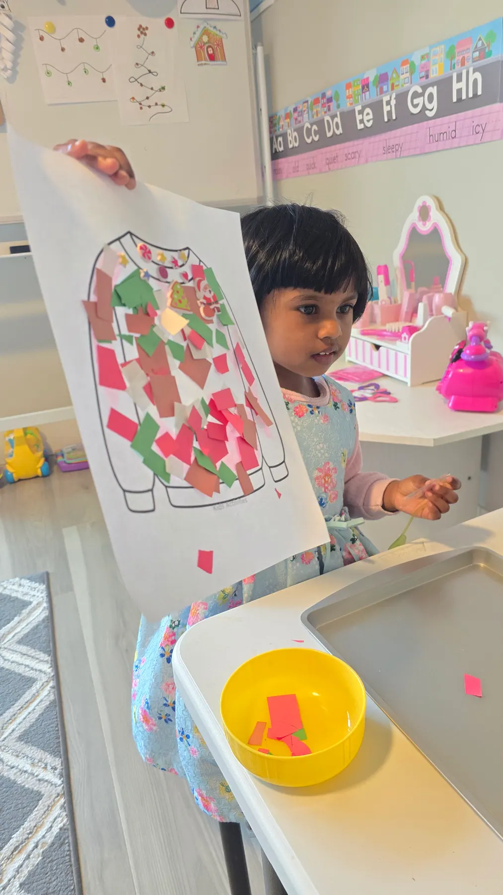 A joyful Academy learning moment at Tickle Treetops Academy