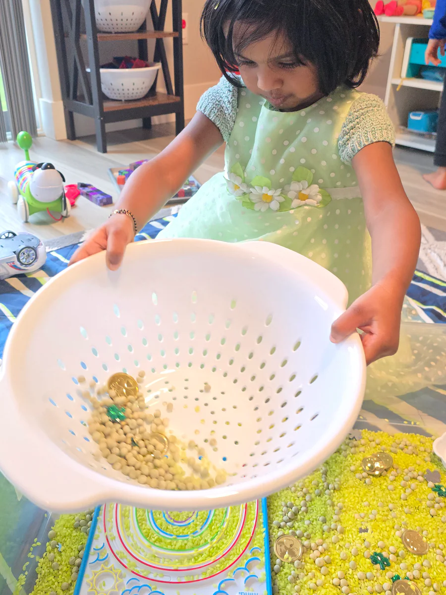 A hands-on discovery activity at Tickle Treetops Academy