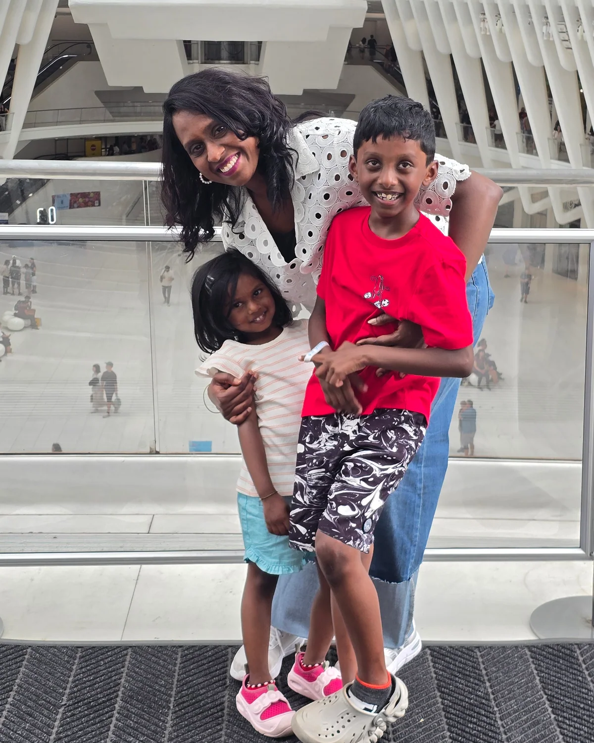 Ramya Hosur Ramesh sharing a family learning moment that inspired Tickle Treetops Academy